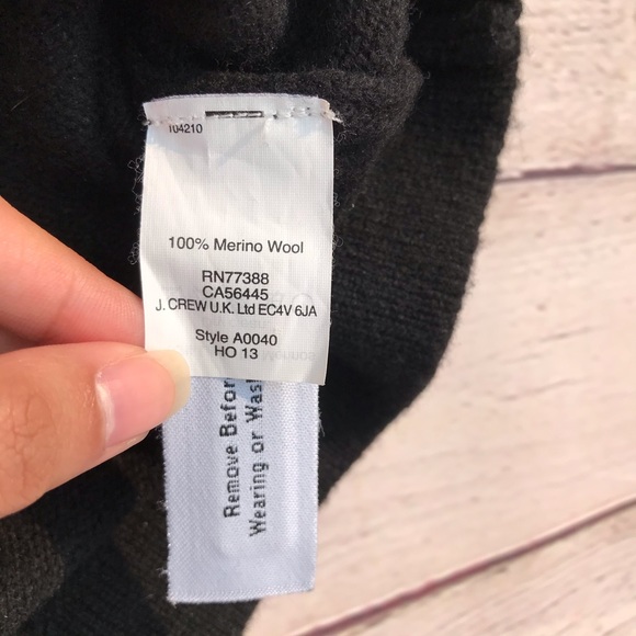 Madewell Merino Wool Polka Dot Color Block Sweater - Picture 12 of 13